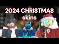 2024 Christmas skins showcase | Forsaken Roblox