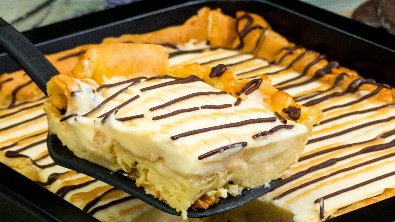 Delikatny, kremowy, topniejący w ustach "Ekler" - pyszne! | Smaczny.TV