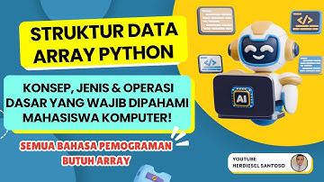 Struktur Data Array: Konsep, Jenis, Tipe & Operasi Dasar yang Wajib Dipahami Mahasiswa Informatika!