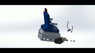 Wheelchair design using Solidworks