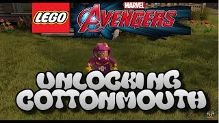 LEGO MARVEL Avengers How To Unlock Cottonmouth