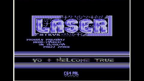 Laser on C64 Commodore 64 again - 1942