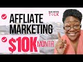 How to Start Affiliate Marketing for Beginners 2022 | $10,000 Per Month | She Boss Talk