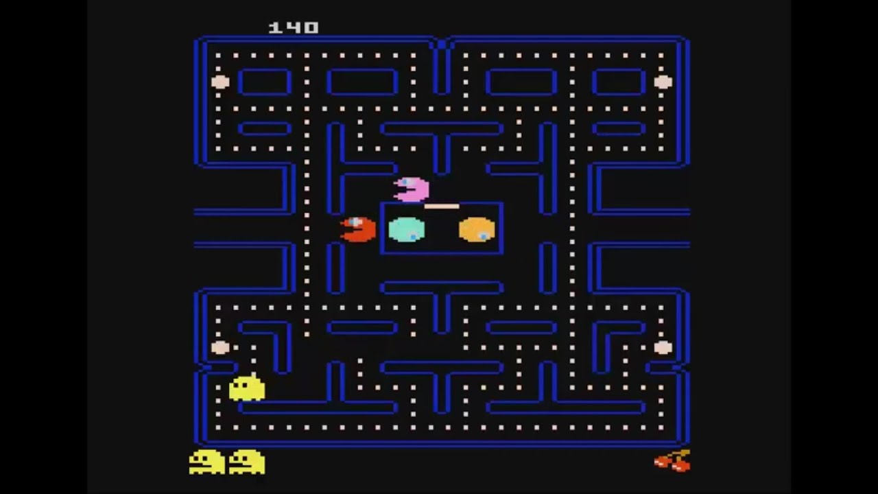 Pac Man Reverse ATARI 7800 REVERSAL ROLES Ghost Man Collection Pokey a78 PACMAN PLUS ...