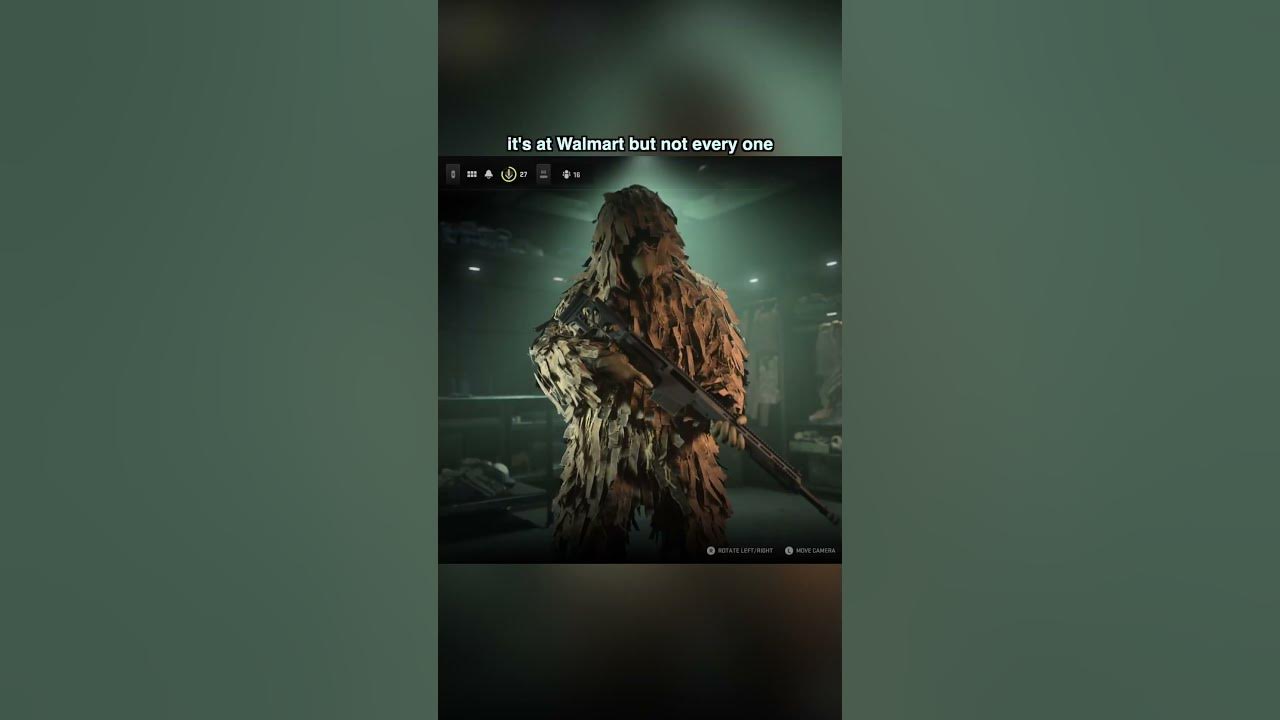 How to UNLOCK GHILLIE SUIT in MW2 (Jack Links Walmart Reyes Sasquatch