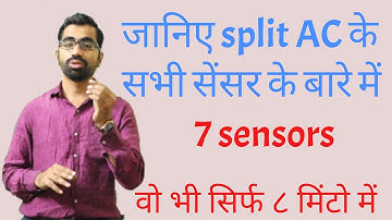 Inverter split AC all sensors details