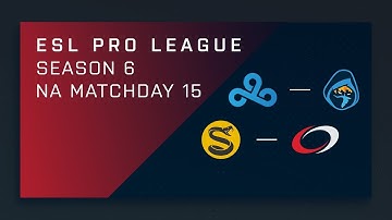 CS:GO: Cloud9 vs. Rogue | Splyce vs. compLexity - Day 15 - ESL Pro League Season 6 - NA 2nd Stream
