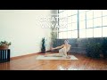 60 minute creative vinyasa  hip opening flow funky transitions