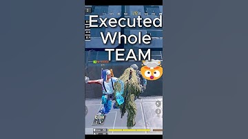 he executed whole team 🤯✅ #codmobile  #callofdutymobile  #codm