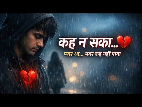 कह न सका 💔 | Heart Touching Sad Love Song | Unsaid Love Story | Emotional Hindi Song by ALPHA VISION 