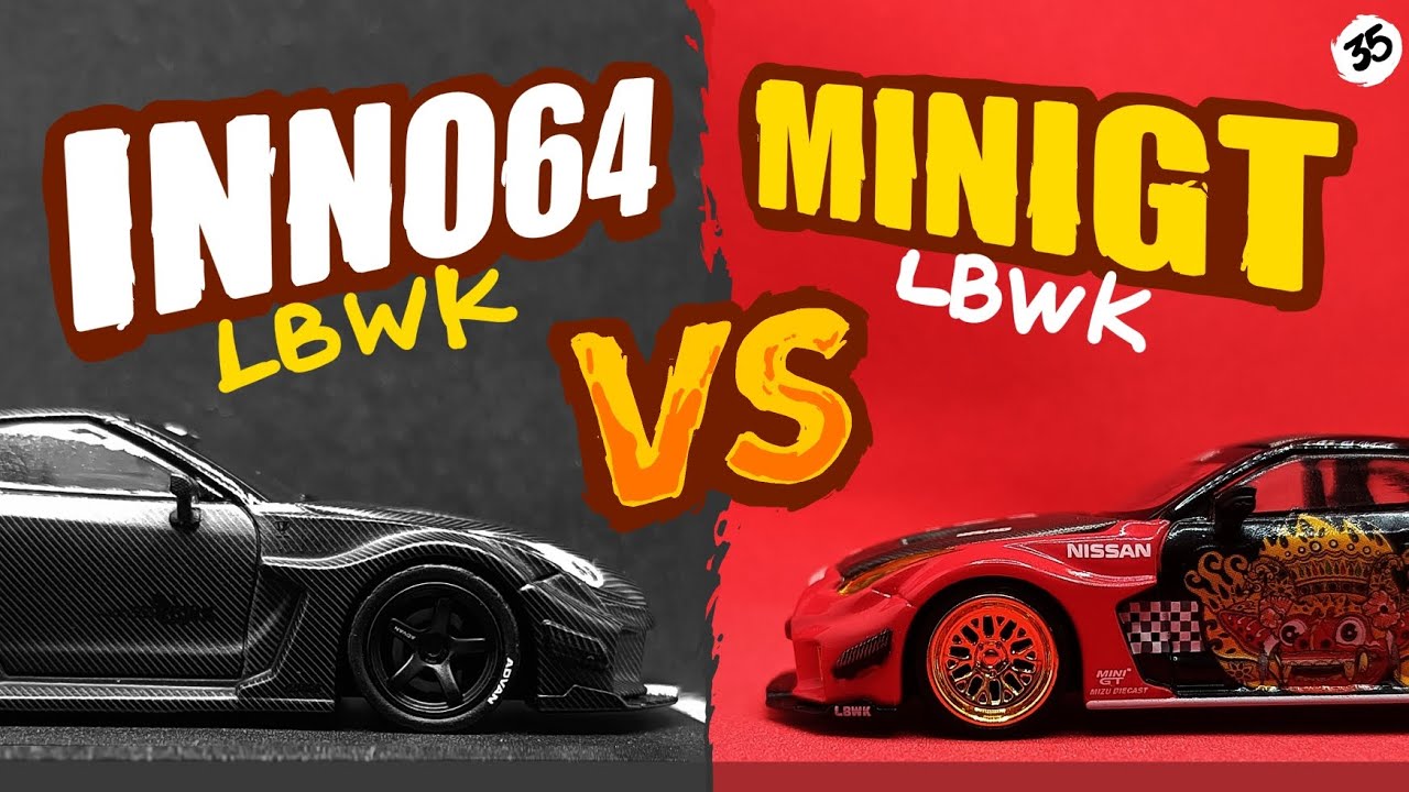 Mini GT R35 Barong vs Inno64 R35 Carbon‼️ persaingan ketat nih guys 🔥🔥🔥 ...