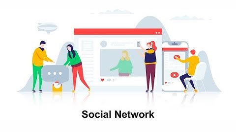 Social Network - Flat Concept After Effects Templates