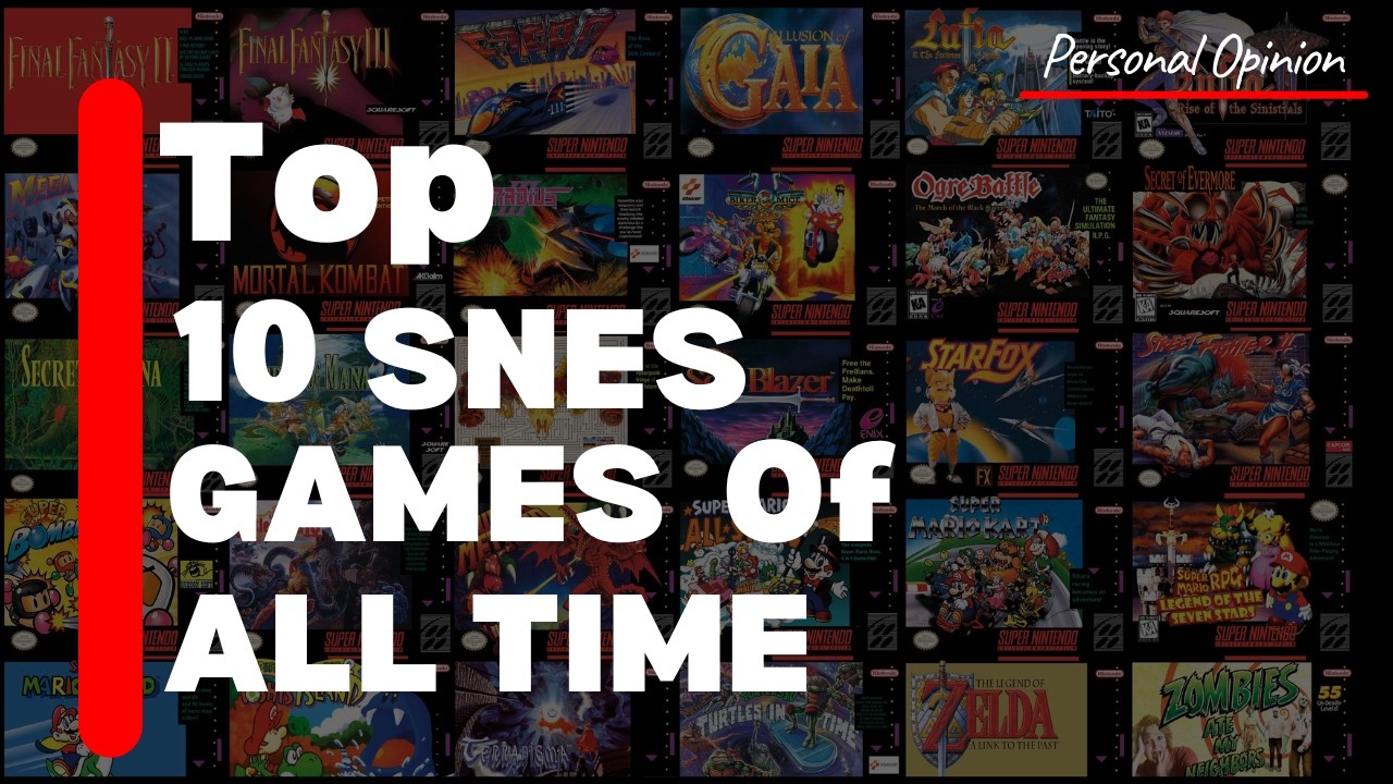 Top 10 SNES Games of All Time