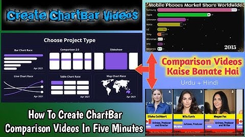 Make A Racing Bar Chart In Just 5 Minutes! Easy Chart Comparison Tutorial