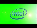 Intel Logo Green Screen