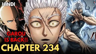 Garou's COMEBACK - OPM Chapter 234 Explained in Hindi | Must Watch