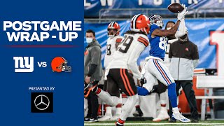 Giants vs. Browns: Postgame Reactions & Analysis | New York Giants