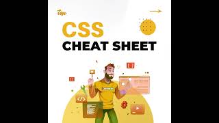 Cheat sheets are very useful. So, here is the Ultimate CSS cheat sheet just for you!!