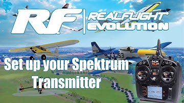 Spektrum NX/DXG2 Transmitter Set up for RealFlight