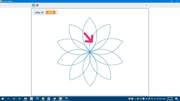 Giải bài tập vẽ hình tin học trẻ Scratch