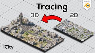 iCity 1.5 – Google Maps Tracing &amp; Elevated Highways in Blender | Complete Guide