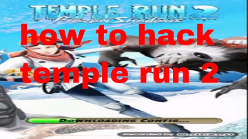 HOW TO HACK TEMPLE RUN 2!!!!   [NO ROOT]