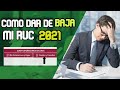 🖥️COMO DAR DE BAJA DE INSCRIPCIÓN DE MI RUC - SUNAT [2022]