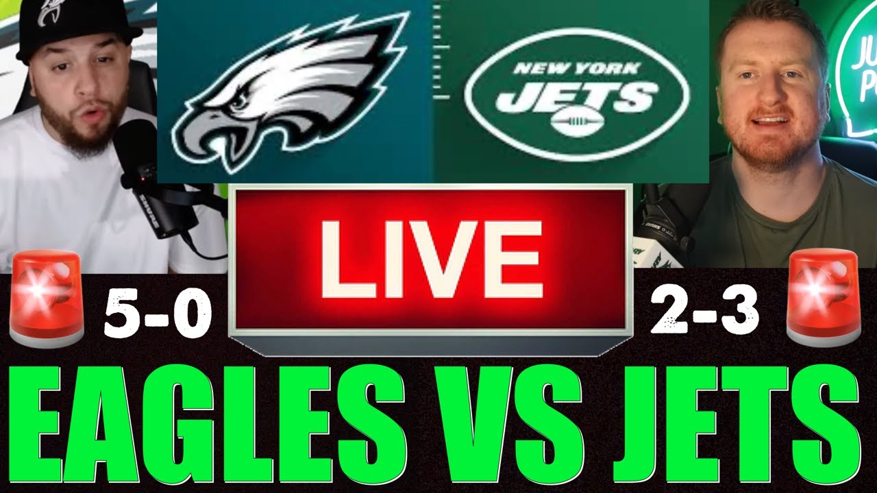 Eagles Vs Jets LIVE PREVIEW and PREDICTIONS!! Jets Issue WARNING to