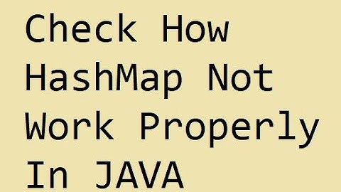 HashMap real time  working with Equal and hashCode