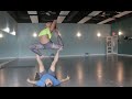 Beginner Acro Yoga: Straddle Throne and Variations