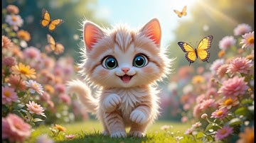 Ten Little Kittens 🐱 | Counting Song 1 to 10 for Kids   #cat    #cute #cutecat #cats #viralvideo