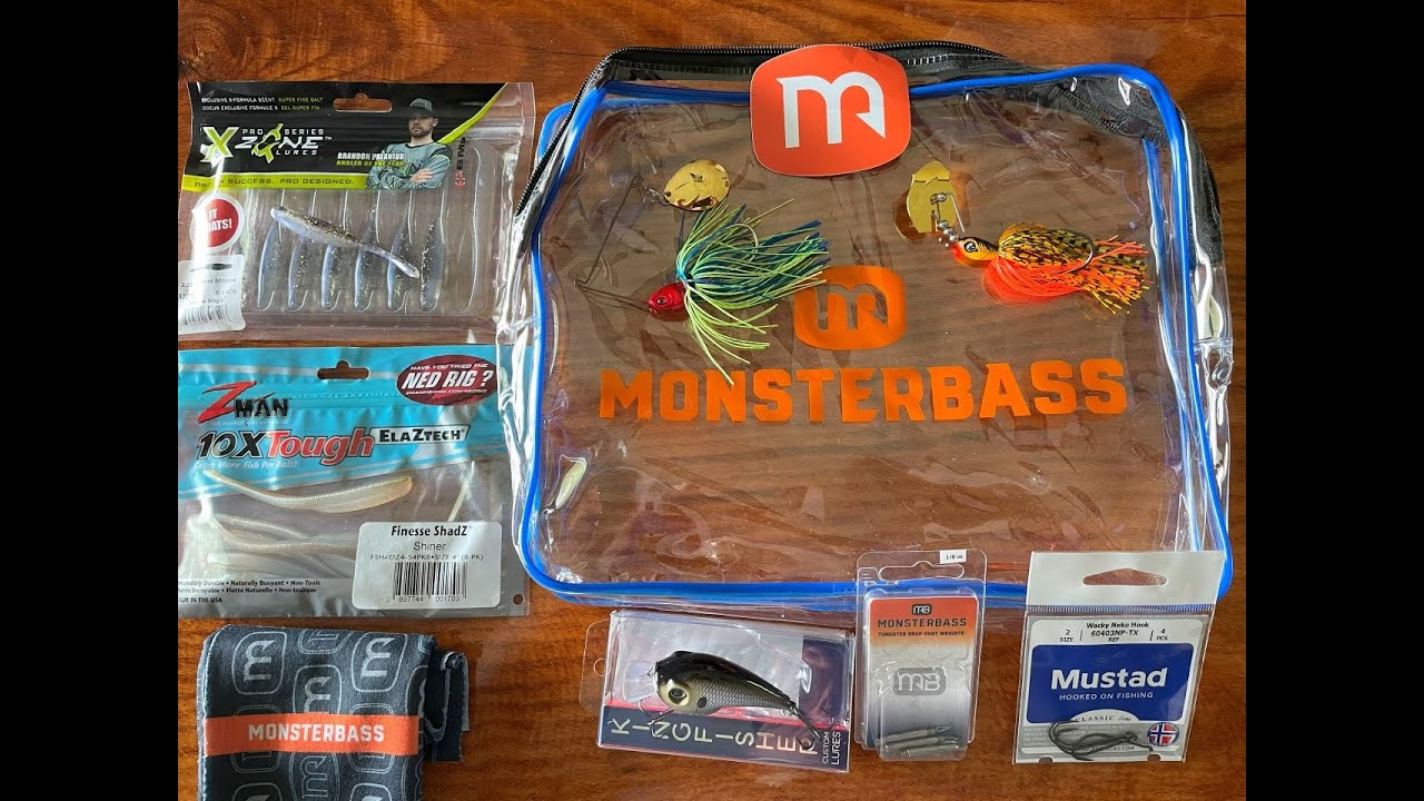 MARCH MONSTERBASS UNBOXING #monsterbass #bass #fishing #outdoors #nature #allisoutdoors
