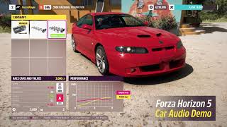 Forza Horizon 5: Audible Upgrades Preview