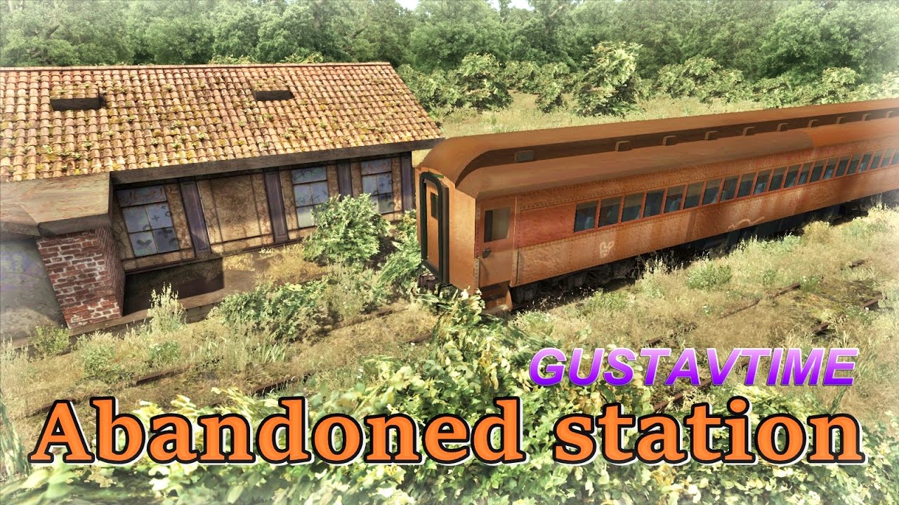 Abandoned Train Station Creation - YouTube