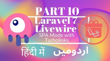 Part 10 Laravel Livewire Tutorial Series in Urdu/Hindi: Livewire SPA Mode with Turbolinks package