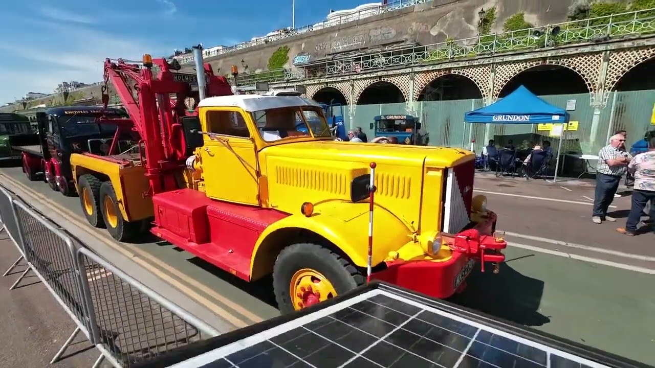Historic Commercial Vehicle Society London-Brighton Road Run 2025.