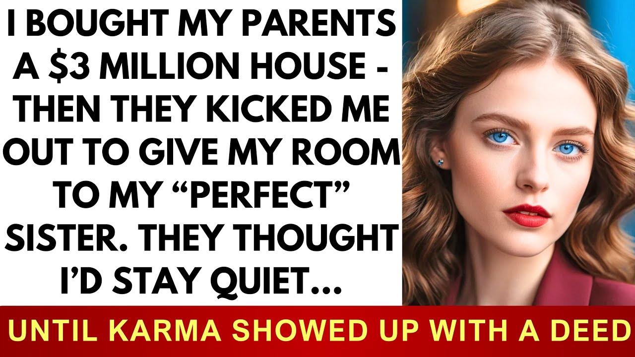 I Bought My Parents A $3M Home—They Kicked Me Out For My Sister, But Karma Hit Harder