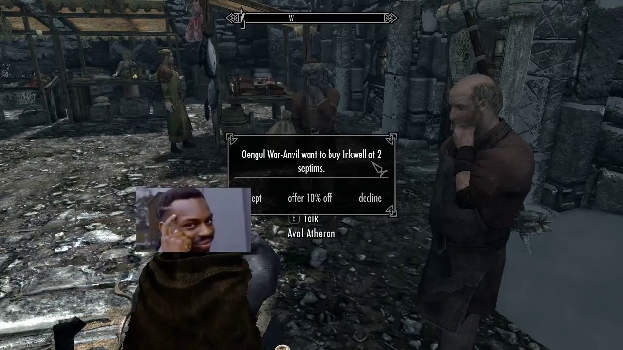 EPIC Merchant Gameplay! Your Market Stall Mod Skyrim YouTube