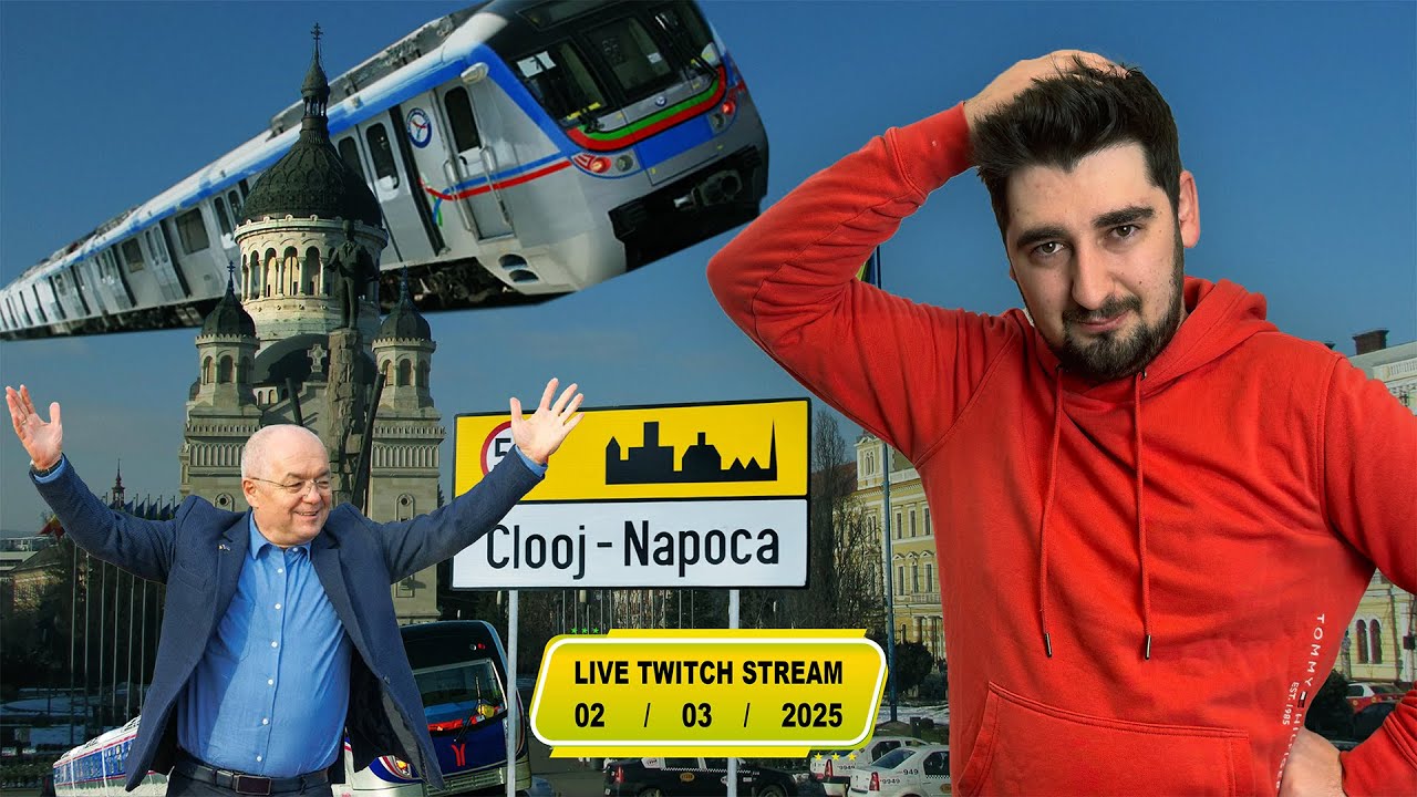 CLUJ, O GHENĂ DE ORAȘ | TWITCH STREAM 02/03/25