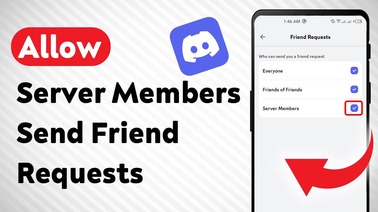 How to Allow Server Members To Send Friend Request on Discord (Updated ...
