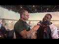 Keone Pearson before Olympia