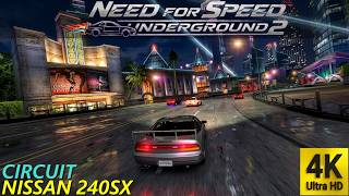 Stage 1 Circuit Race | Need for Speed : Underground 2 - 4K Gameplay | No Commentary