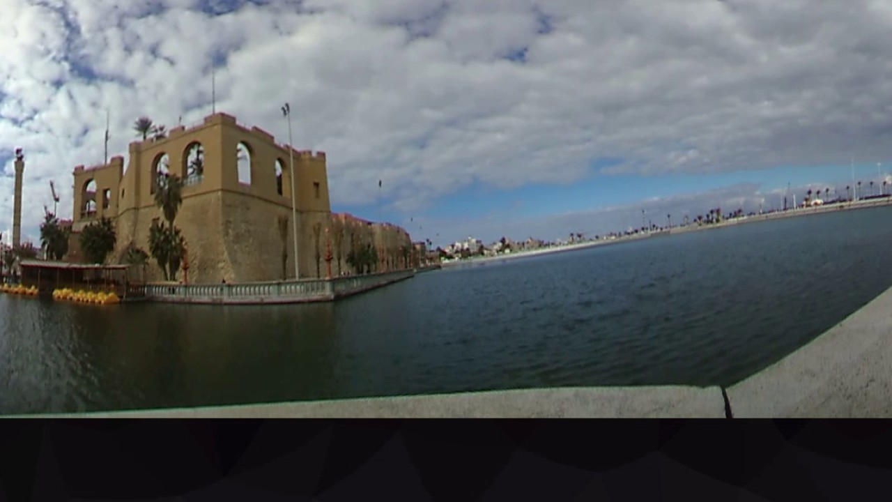 Tripoli Red Castle in 360 Degree Video