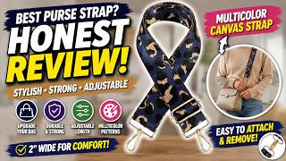 Wide Leopard Purse Strap Review | Stylish Crossbody Bag Upgrade for Everyday Wear