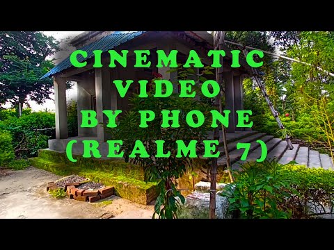 How to Capture a Cinematic Video Realme 7| Stabilize Video with Smartphone | Best Tool | in Bengali