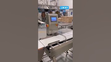 Automatic Food Production Checkweigher Efficient Checkweigher System