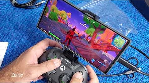 PowerA MOGA XP5-X Plus Bluetooth Controller unboxing and playing fortnite on samsung note20 ultra