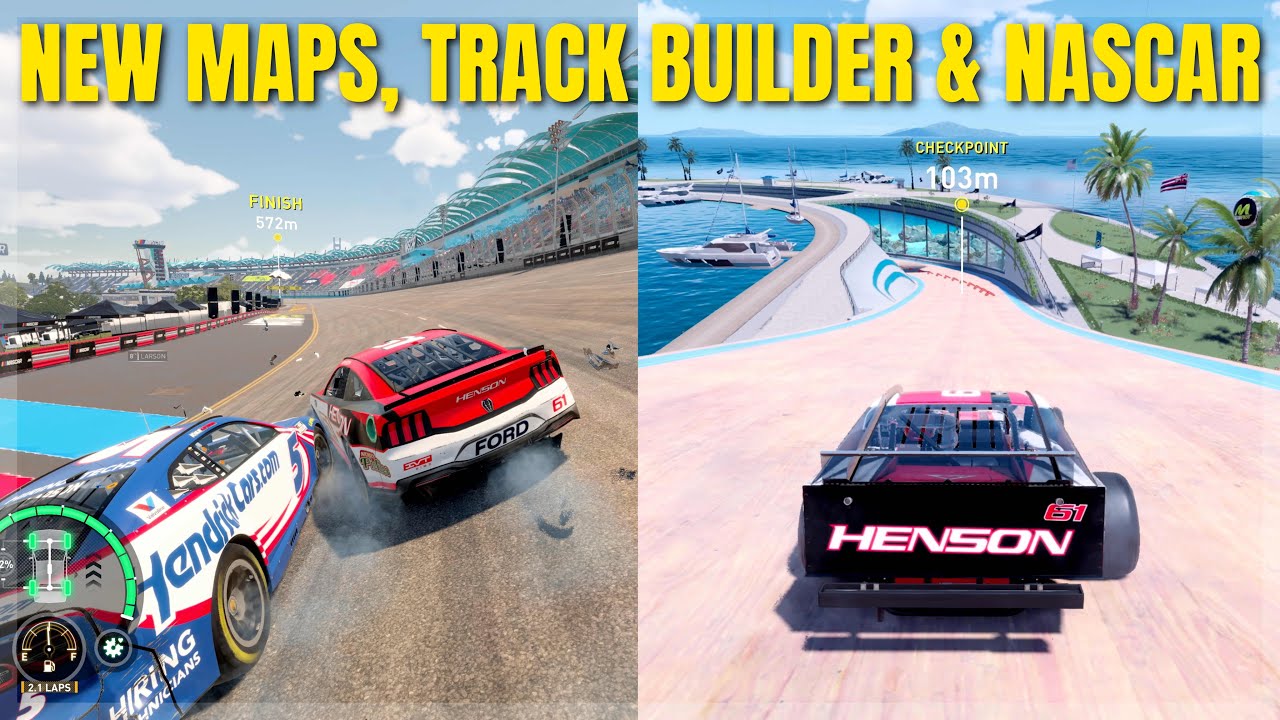 The Crew Motorfest Season 9 Gameplay: All NEW Cars & Sounds | NASCAR, NEW MAPS & TRACK BUILDER!