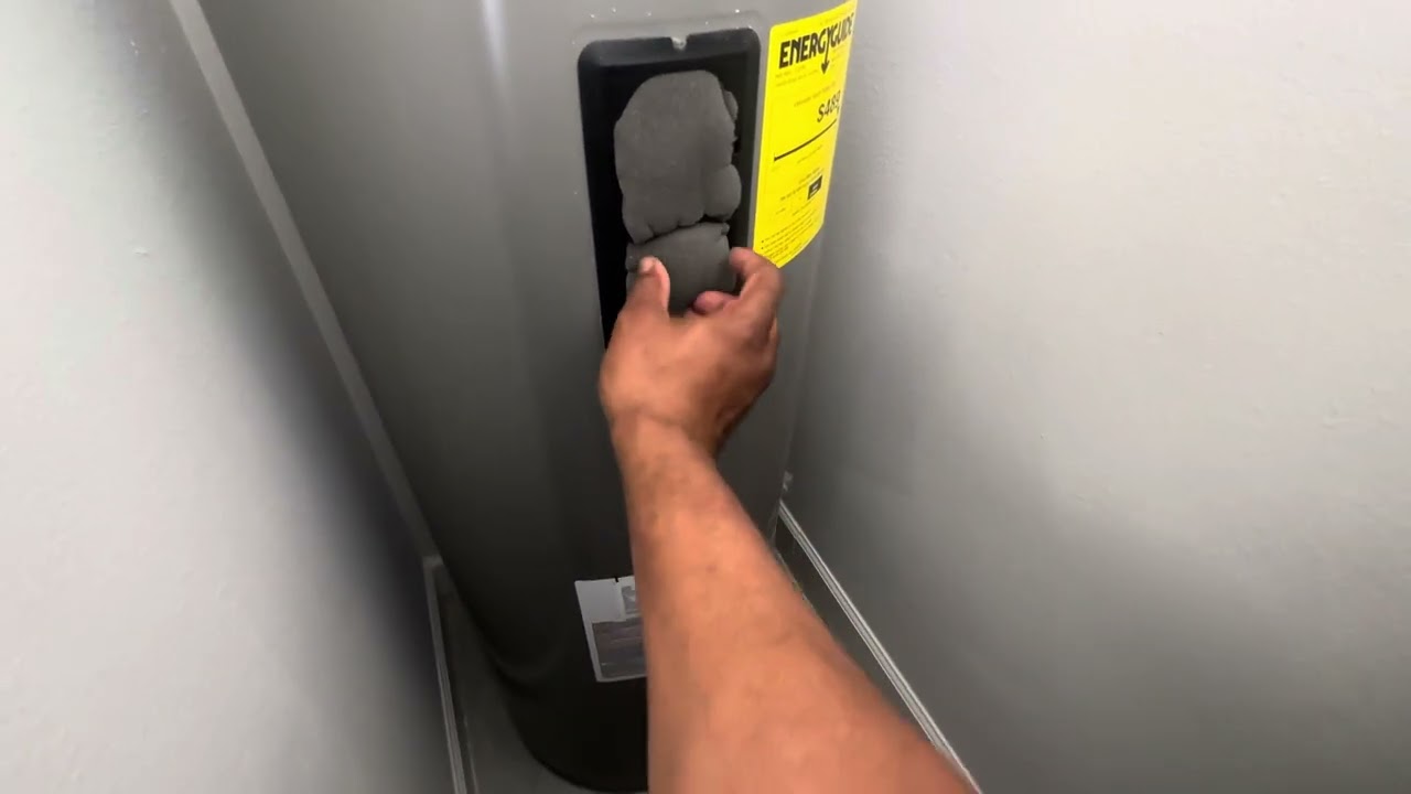 rheem performance how to turn electric water heater up