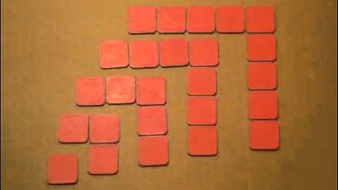 018 Sums of Odd Numbers (1+3+5+7+9) ENG